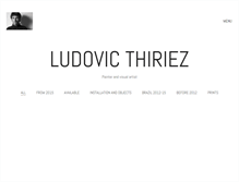 Tablet Screenshot of ludovic-thiriez.com